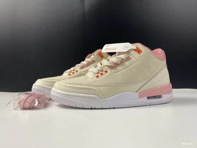 TBK CK9246-116 3 Air Sail Rust (W) Pink Retro Jordan 0731